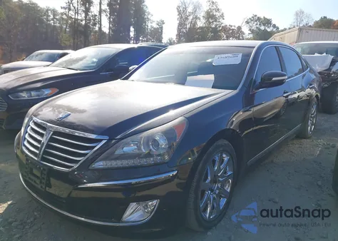 2012 Hyundai Equus Signature from USA, damaged, VIN KMHGH4JH1CU050465